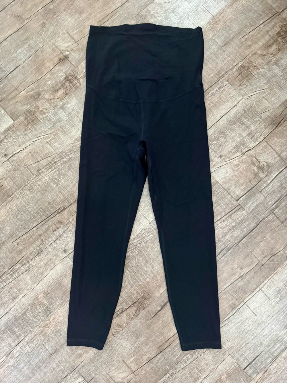 NWT CRZ YOGA Butterluxe Maternity Leggings Black Size L (12)